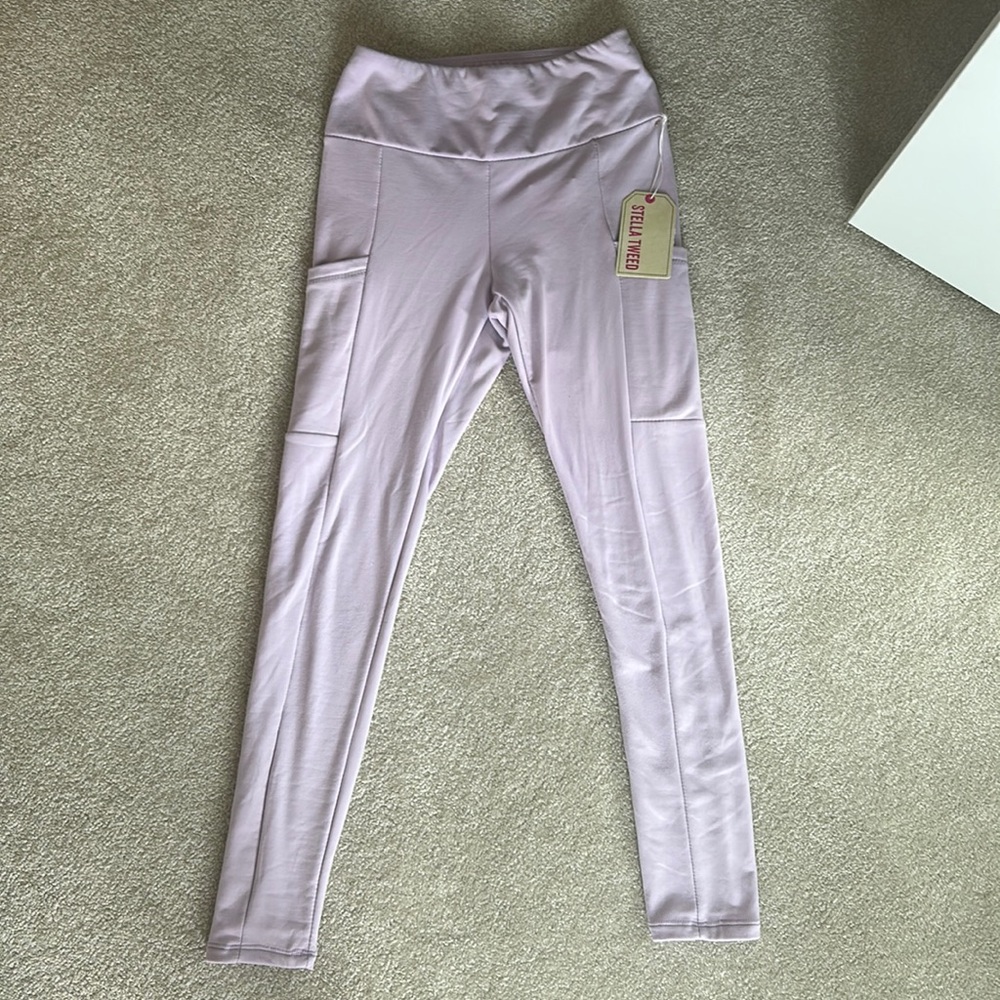 Stella Tweed Fleece Lined Leggings